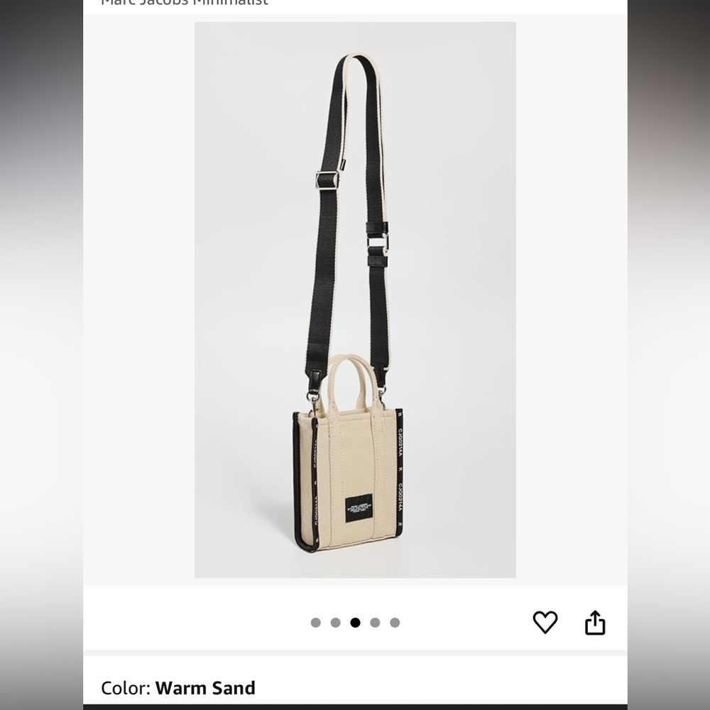 Marc Jacobs Beige Jacquard Crossbody Tote Bag “NEW”
In original packaging ‼️ - Picture 15 of 16